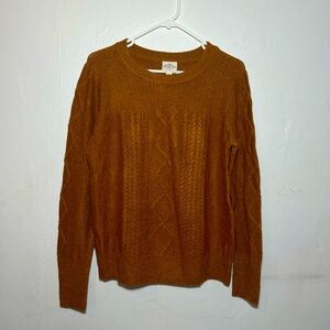 Rust Knitted Sweater MEDIUM *BRAND NEW*